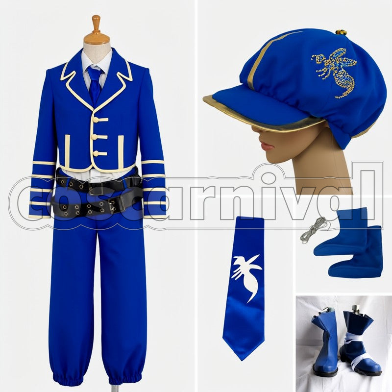 Tegami Bachi cosplay costume, front view