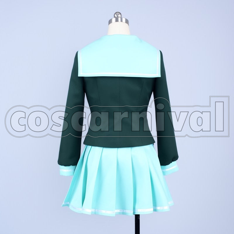 a Part-Timer! Chiho Sasaki cosplay costume from The Devil Is, back view