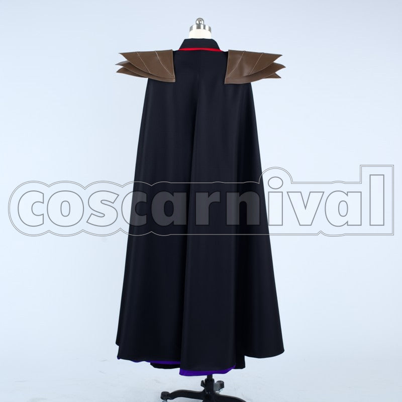 a Part-Timer! Sadao Maou Satan Jacob cosplay costume from The Devil Is, back view