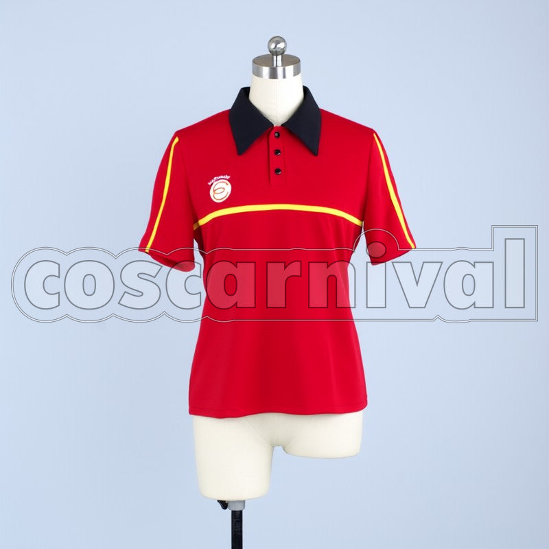 a Part-Timer! Sadao Maou Satan Jacob cosplay costume from The Devil Is, front view 2