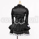 Cinderella Girls Ranko Kanzaki Casual Wear Gothic Lolita cosplay costume from THE IDOLM STER, back view