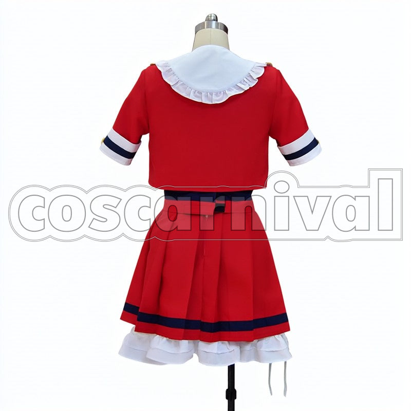 Cinderella Girls NEW GENERATIONS! Rin Shibuya cosplay costume from THE IDOLM STER, back view