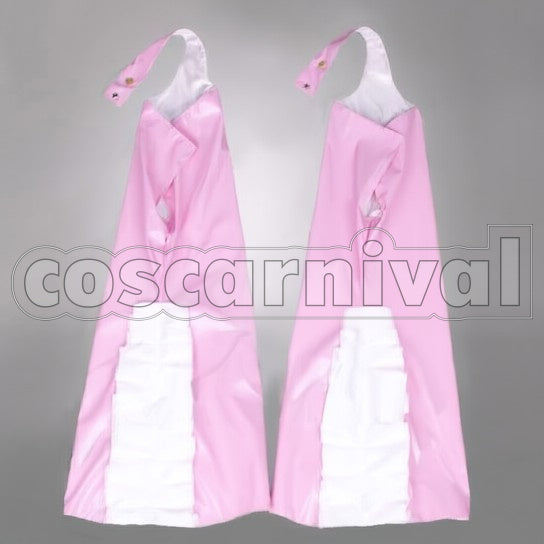 Makoto Kikuchi cosplay costume from THE IDOLM STER, back view 2