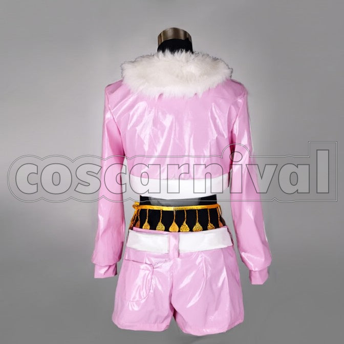 Miki Hoshii cosplay costume from THE IDOLM STER, back view