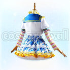 IDOLM@STER SHINY COLORS Rinze Morino Exciteen Collection Flowers Are Live Outfit Cosplay cosplay costume from THE, back view 2