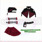 Idolmaster Shiny Colors Fuyuko Mayuzumi Neon Light Romancer Cosplay cosplay costume from The, set view