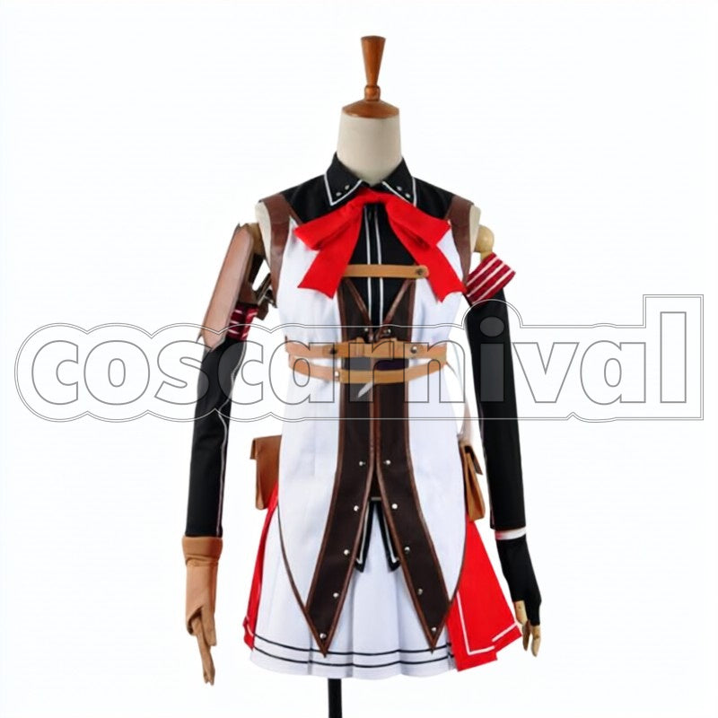 Heroes: Trails of Cold Steel II Class VII Alisa rainforuto cosplay costume from The Legend of, front view