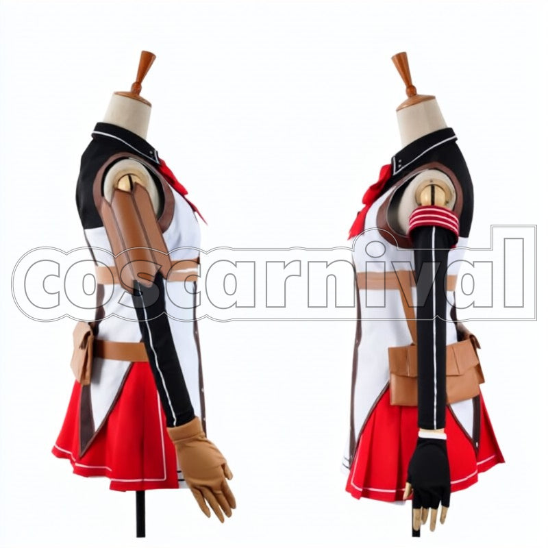 Heroes: Trails of Cold Steel II Class VII Alisa rainforuto cosplay costume from The Legend of, side view