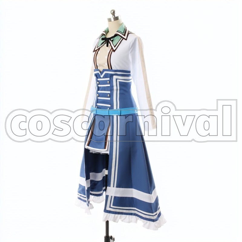 Heroes: Trails of Cold Steel II Class VII raura S aruzeido cosplay costume from The Legend of, side view