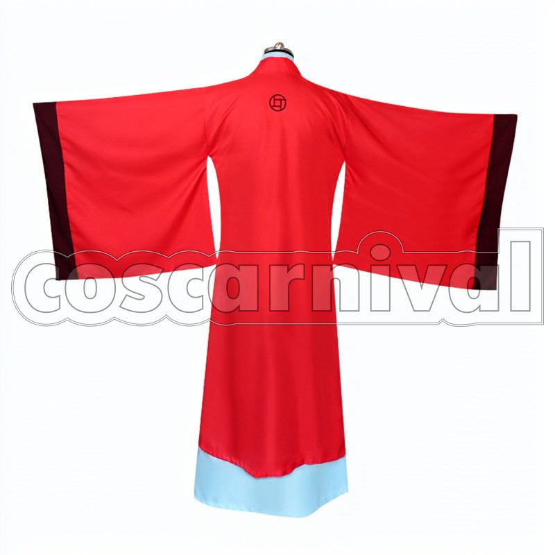 Haruitsuki Abeno cosplay costume from The Morose Mononokean, back view