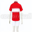 of Tennis U-17 Tennis Wear Summer cosplay costume from The New Prince, back view