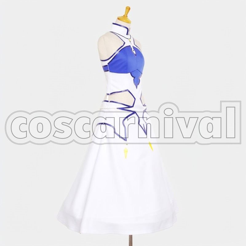 Pilot's Love Song Nina viento cosplay costume from The, side view