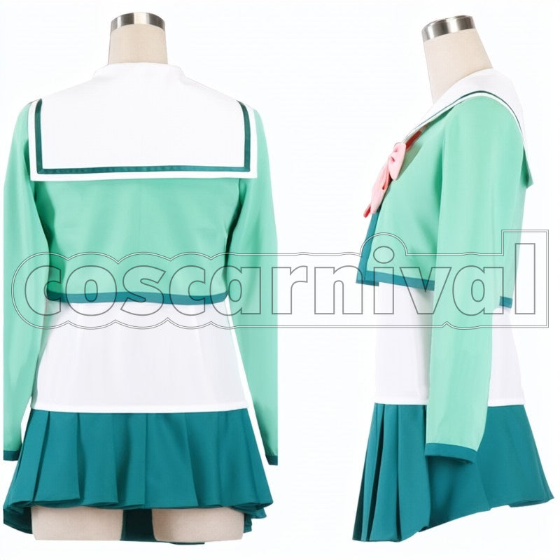 Tennis Seigaku Junior High Female cosplay costume from The Prince of, back view