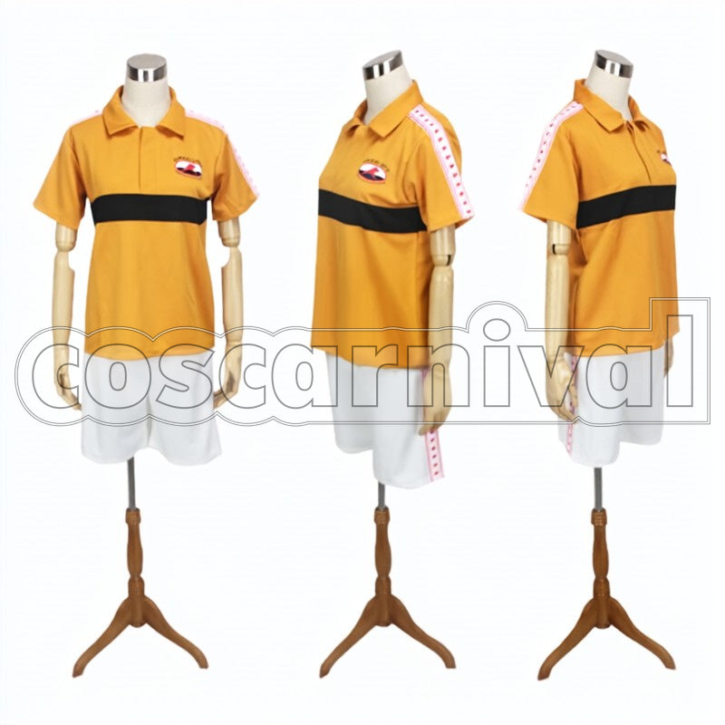 Tennis Rikkai University Junior High Jersey Winter cosplay costume from The Prince of, front view 2