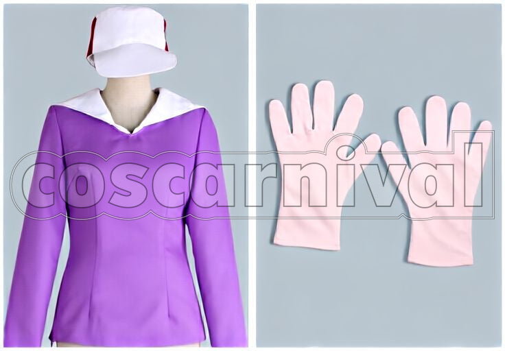 Prince of Tennis Yoshirō Akazawa Purple Cosplay cosplay costume from The, set view