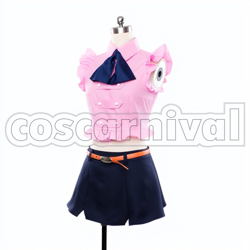 Sins Elizabeth Liones cosplay costume from The Seven Deadly, front view 2