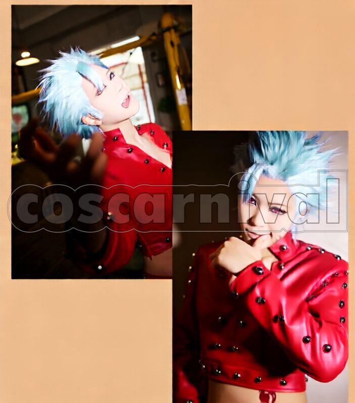 Seven Deadly Sins Ban Cosplay cosplay costume from The, front view 4