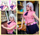 Seven Deadly Sins Elizabeth Liones Cosplay cosplay costume from The, front view 3