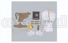 Thousand Noble Musketeers Matchlock Gun Kunitomo Cosplay cosplay costume from The, set view