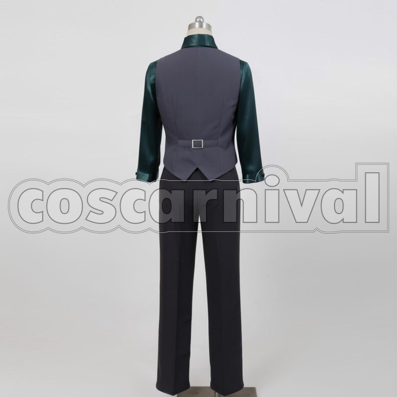 T. Kaburagi kaburagi T kotetsu cosplay costume from Tiger Bunny Kotetsu, back view