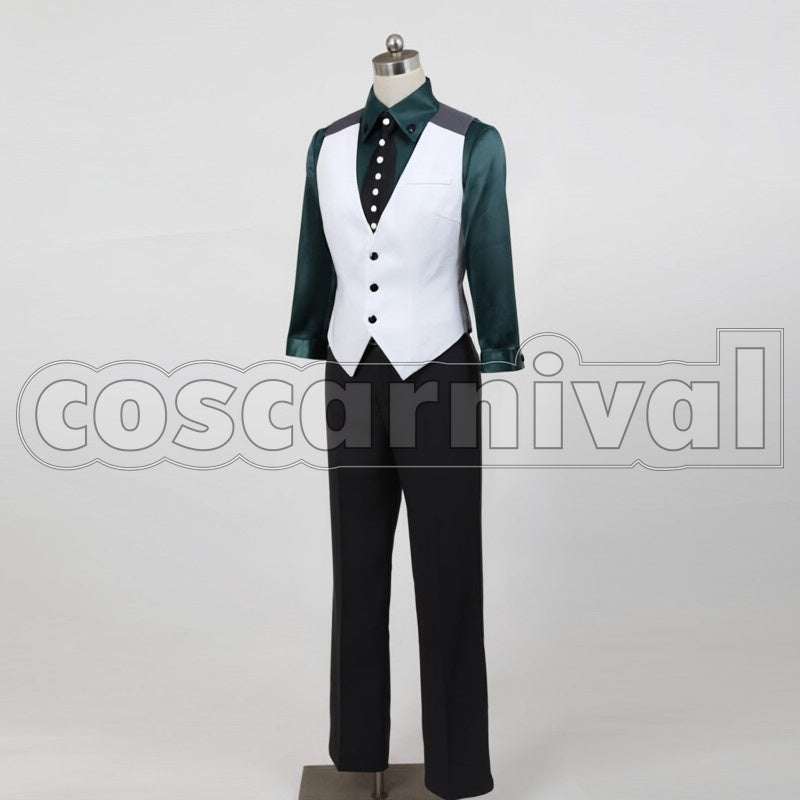 T. Kaburagi kaburagi T kotetsu cosplay costume from Tiger Bunny Kotetsu, front view 2