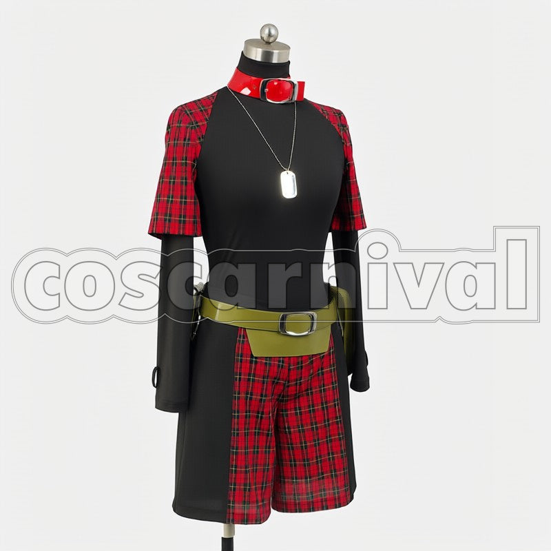 no Chi rin cosplay costume from Togainu, front view 4