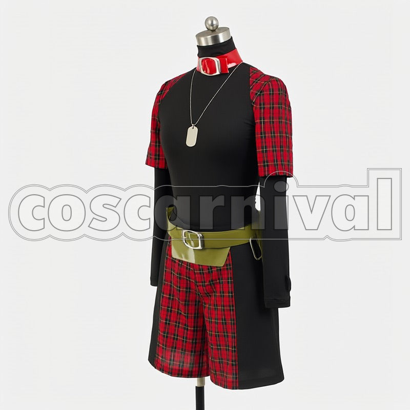 no Chi rin cosplay costume from Togainu, side view 3