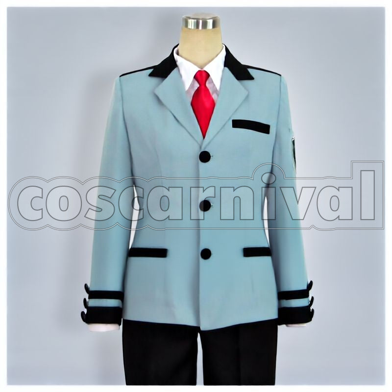 Girl's Side: 2nd Kiss Habataki Academy Boys' Uniform Cosplay cosplay costume from Tokimeki Memorial, front view