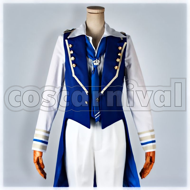 ☆☆☆ 3 Majesty Shinnosuke Otowa Royal Trinity Stage Outfit Cosplay cosplay costume from Tokimeki Restaurant, majesty shinnosuke otowa royal trinity stage outfit 26453 front view