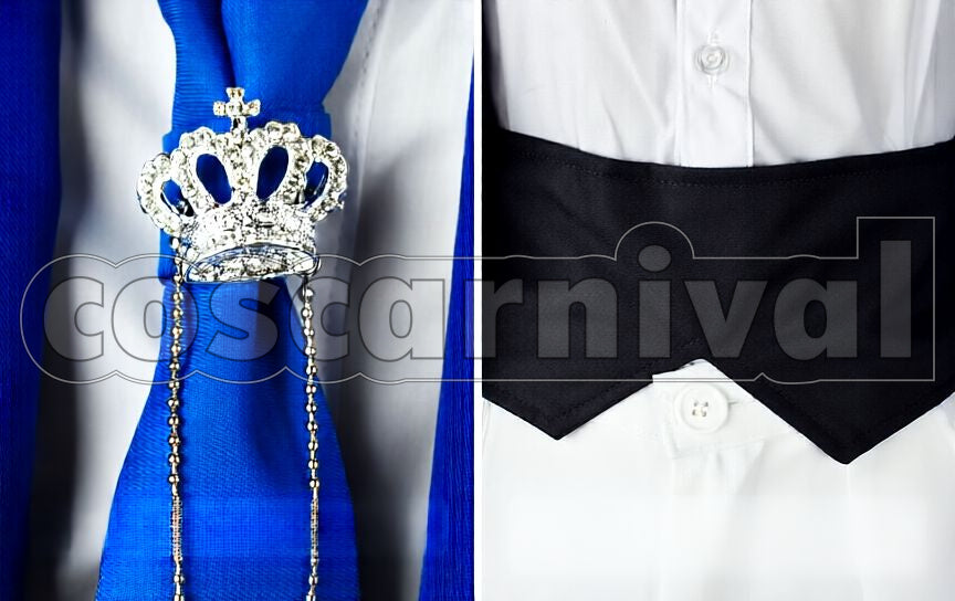 ☆☆☆ 3 Majesty Shinnosuke Otowa Royal Trinity Stage Outfit Cosplay cosplay costume from Tokimeki Restaurant, majesty shinnosuke otowa royal trinity stage outfit 26457 detail 2 view 2