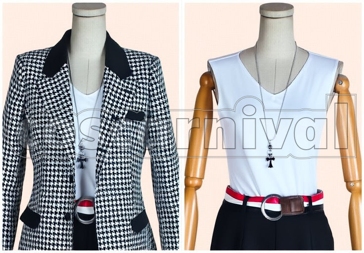 Kirishima cosplay costume from Tokimeki Restaurant Tsukasa, front view 4
