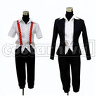 Juuzou Suzuya cosplay costume from Tokyo Ghoul, front view