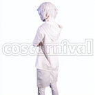 White Kaneki Ken Kaneki Kaneki Centipede cosplay costume from Tokyo Ghoul, back view