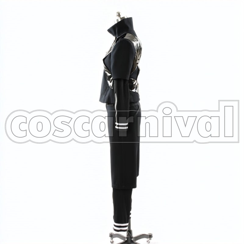 Kaneki Centipede Black cosplay costume from Tokyo Ghoul Ken, side view 2
