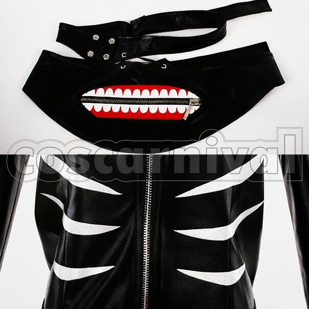 Kaneki Kaneki Eyepatch Centipede cosplay costume from Tokyo Ghoul Ken, detail-1