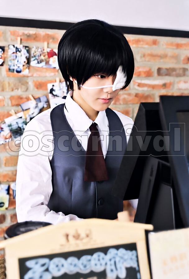Ghoul Ken Kaneki Anteiku Uniform Cosplay cosplay costume from Tokyo, detail-4