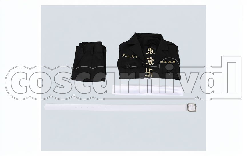 Revengers Ken Ryuguji (Draken) Special Attack Uniform Cosplay cosplay costume from Tokyo, set view