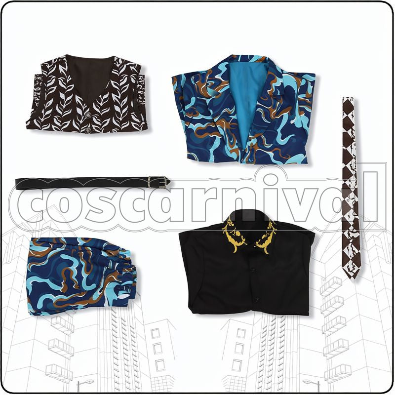Revengers Takashi Mitsuya Osaka Jack Cosplay cosplay costume from Tokyo, set view