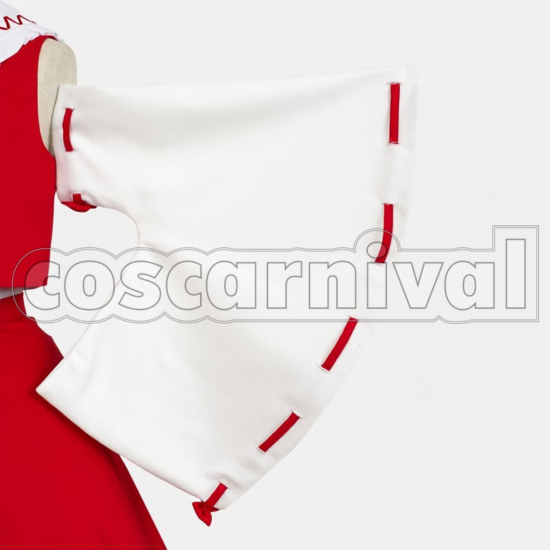 Reimu Hakurei cosplay costume from Touhou Project, detail-2