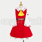 Reimu Hakurei cosplay costume from Touhou Project, front view
