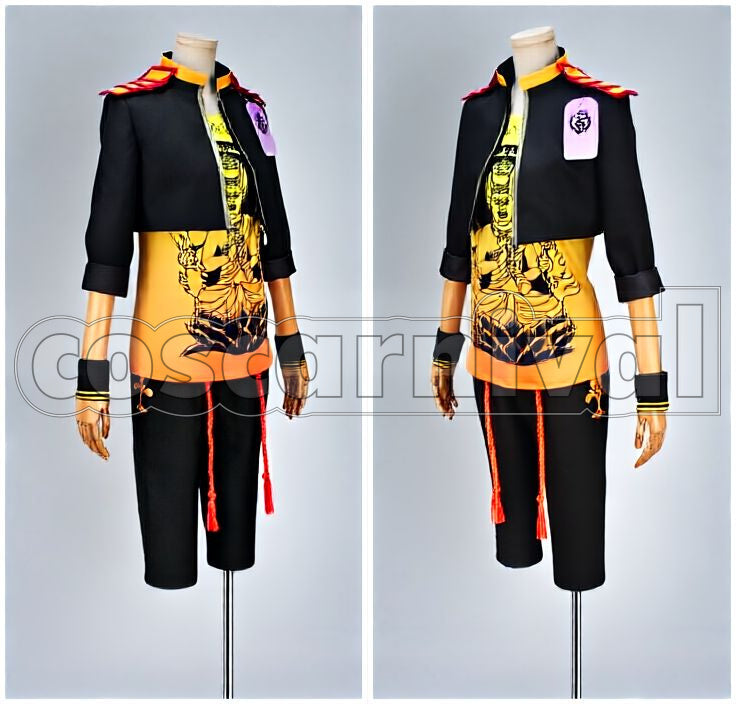 Aizen Kunitoshi Front Lines Cosplay cosplay costume from Touken Ranbu, front view 2