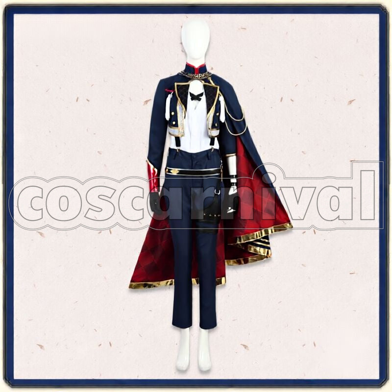 Akashi Kuniyuki Kiwame Cosplay cosplay costume from Touken Ranbu, front view 2