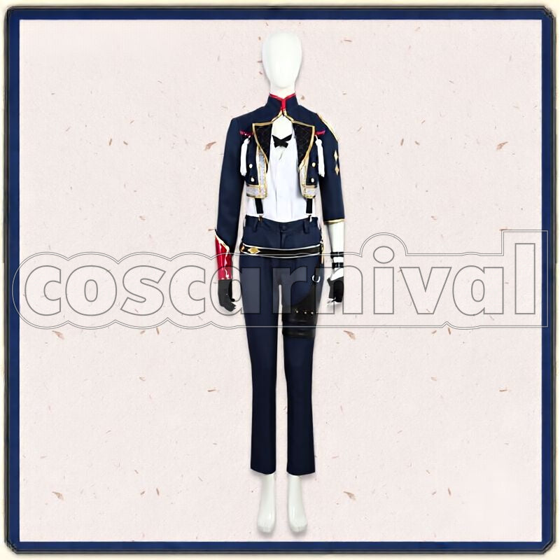 Akashi Kuniyuki Kiwame Cosplay cosplay costume from Touken Ranbu, front view 5