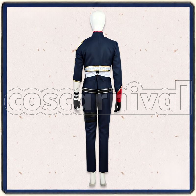 Akashi Kuniyuki Kiwame Cosplay cosplay costume from Touken Ranbu, back view 2