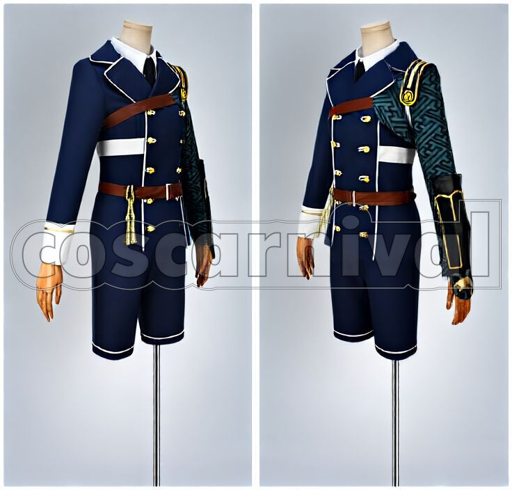 Atsushi Toushirou Cosplay cosplay costume from Touken Ranbu, front view 2