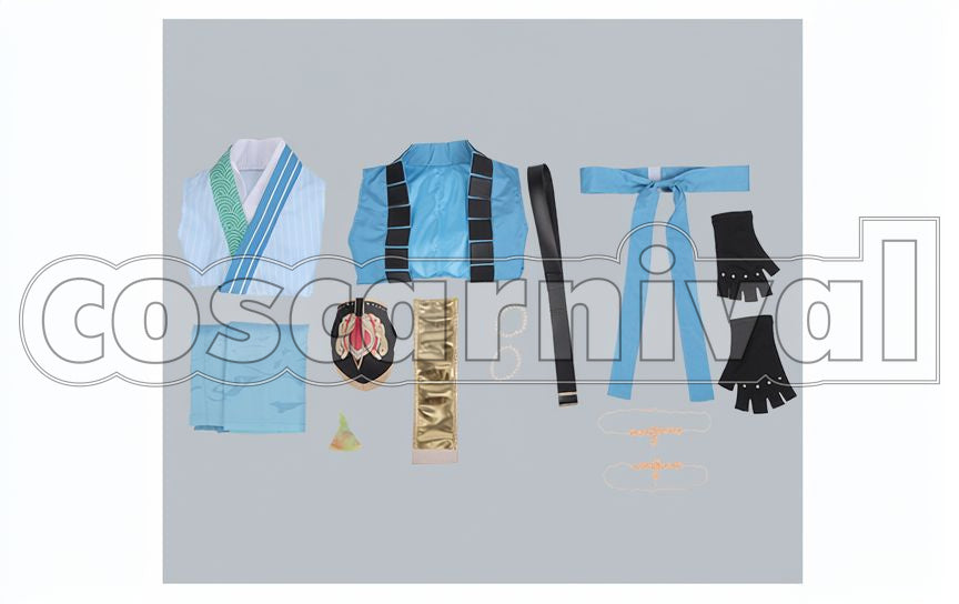 Chiyoganemaru Cosplay cosplay costume from Touken Ranbu, set view