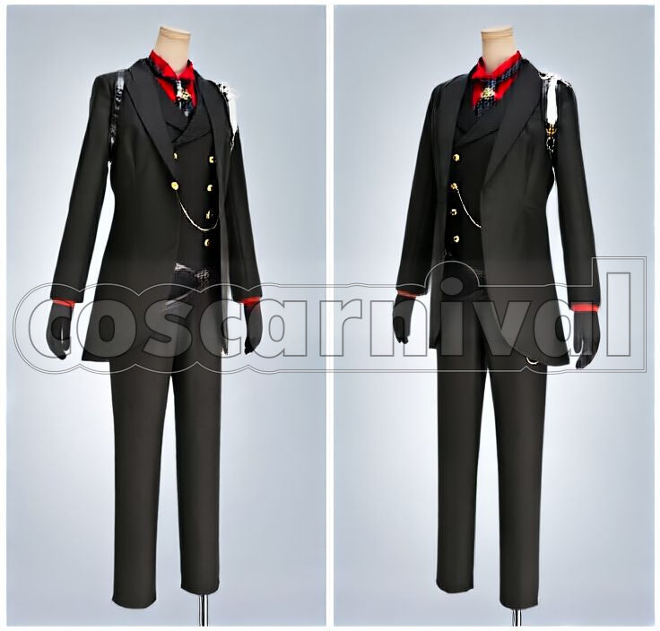 Daihannya Nagamitsu Cosplay cosplay costume from Touken Ranbu, front view 2