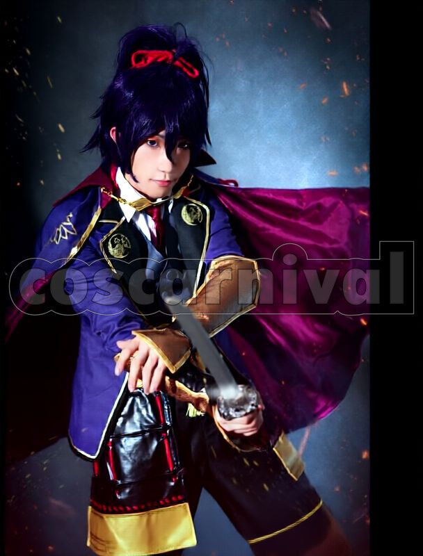 Fudou Yukimitsu Kiwame Cosplay cosplay costume from Touken Ranbu, front view 3