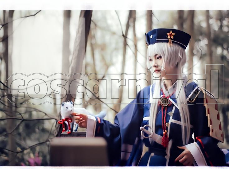 Hakusan Yoshimitsu Cosplay cosplay costume from Touken Ranbu, front view 1