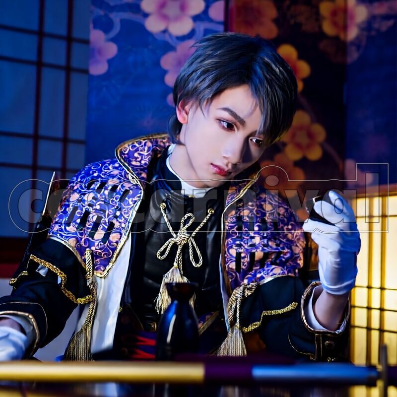 Heshikiri Hasebe Kiwame Cosplay cosplay costume from Touken Ranbu, front view 1